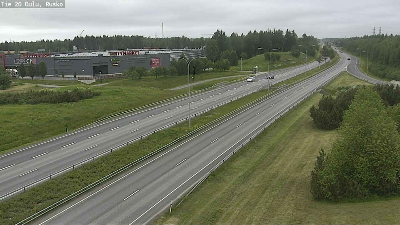 Kelikamerat Kuva Tie 20 Oulu, Rusko, Oulu, Pohjois-Pohjanmaa