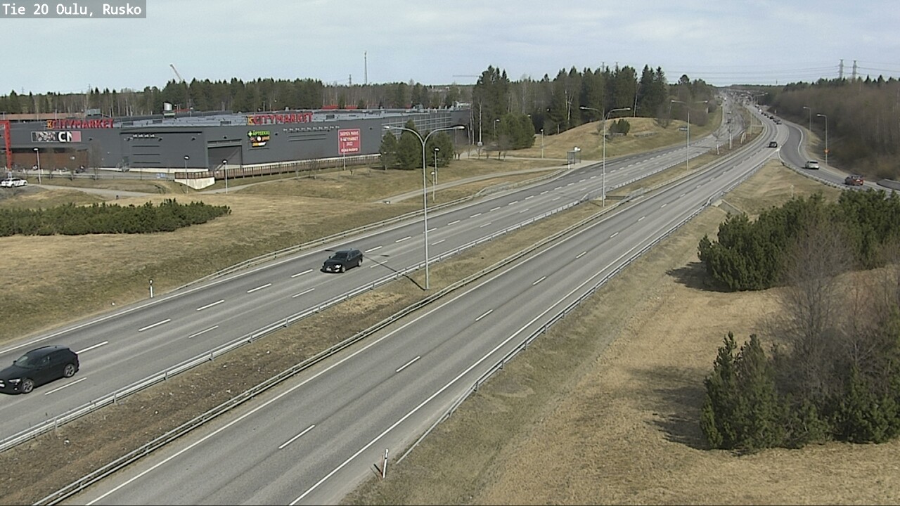 Kelikamerat Kuva Tie 20 Oulu, Rusko, Oulu, Pohjois-Pohjanmaa