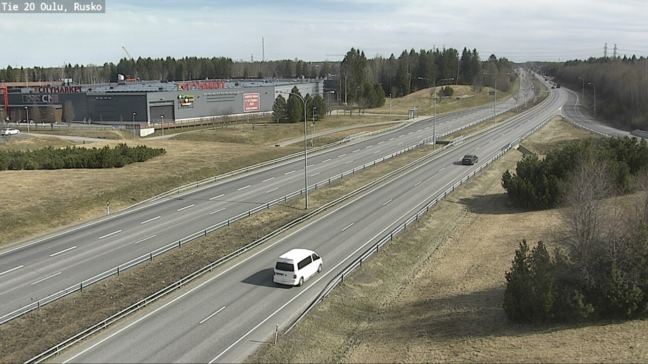 Kelikamerat Kuva Tie 20 Oulu, Rusko, Oulu, Pohjois-Pohjanmaa