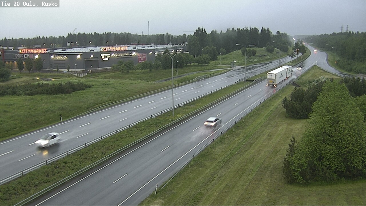 Kelikamerat Kuva Tie 20 Oulu, Rusko, Oulu, Pohjois-Pohjanmaa