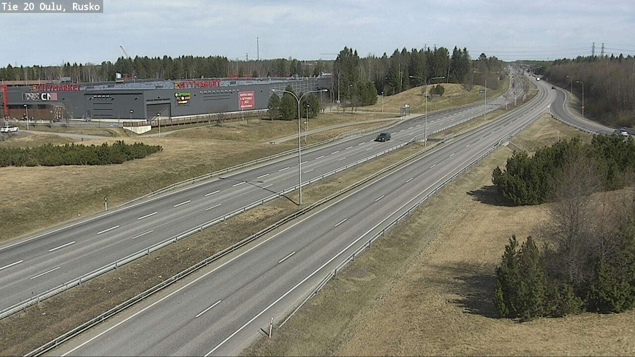 Kelikamerat Kuva Tie 20 Oulu, Rusko, Oulu, Pohjois-Pohjanmaa