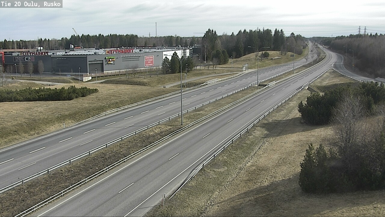 Kelikamerat Kuva Tie 20 Oulu, Rusko, Oulu, Pohjois-Pohjanmaa