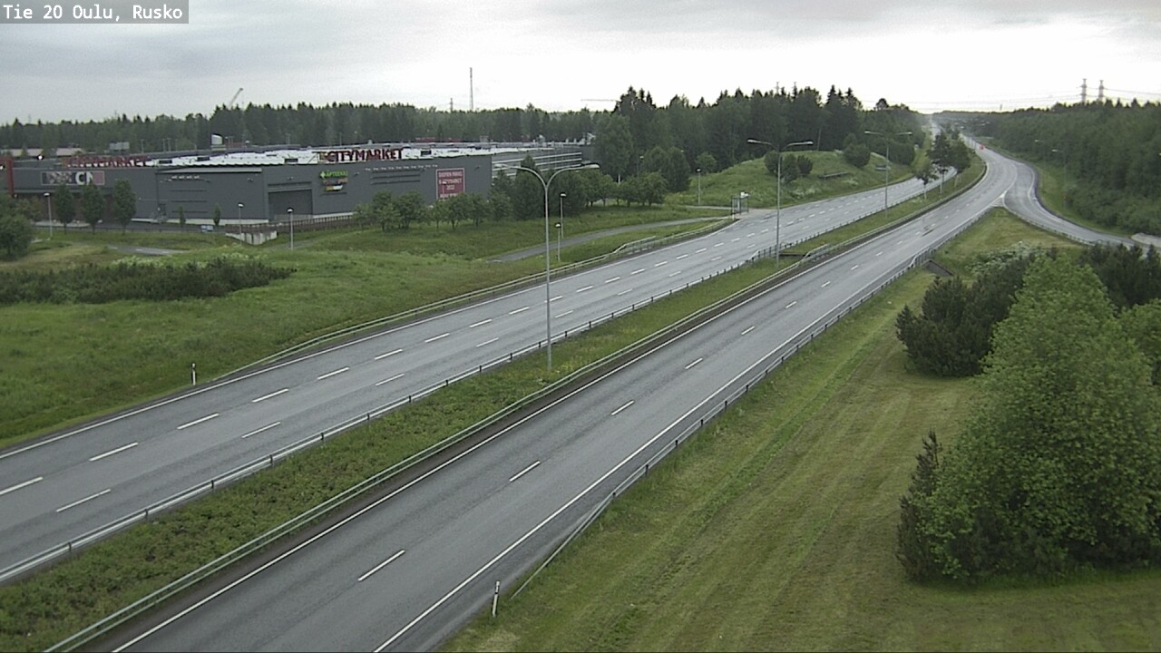 Kelikamerat Kuva Tie 20 Oulu, Rusko, Oulu, Pohjois-Pohjanmaa