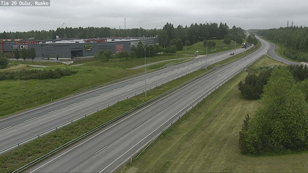Kelikamerat Kuva Tie 20 Oulu, Rusko, Oulu, Pohjois-Pohjanmaa