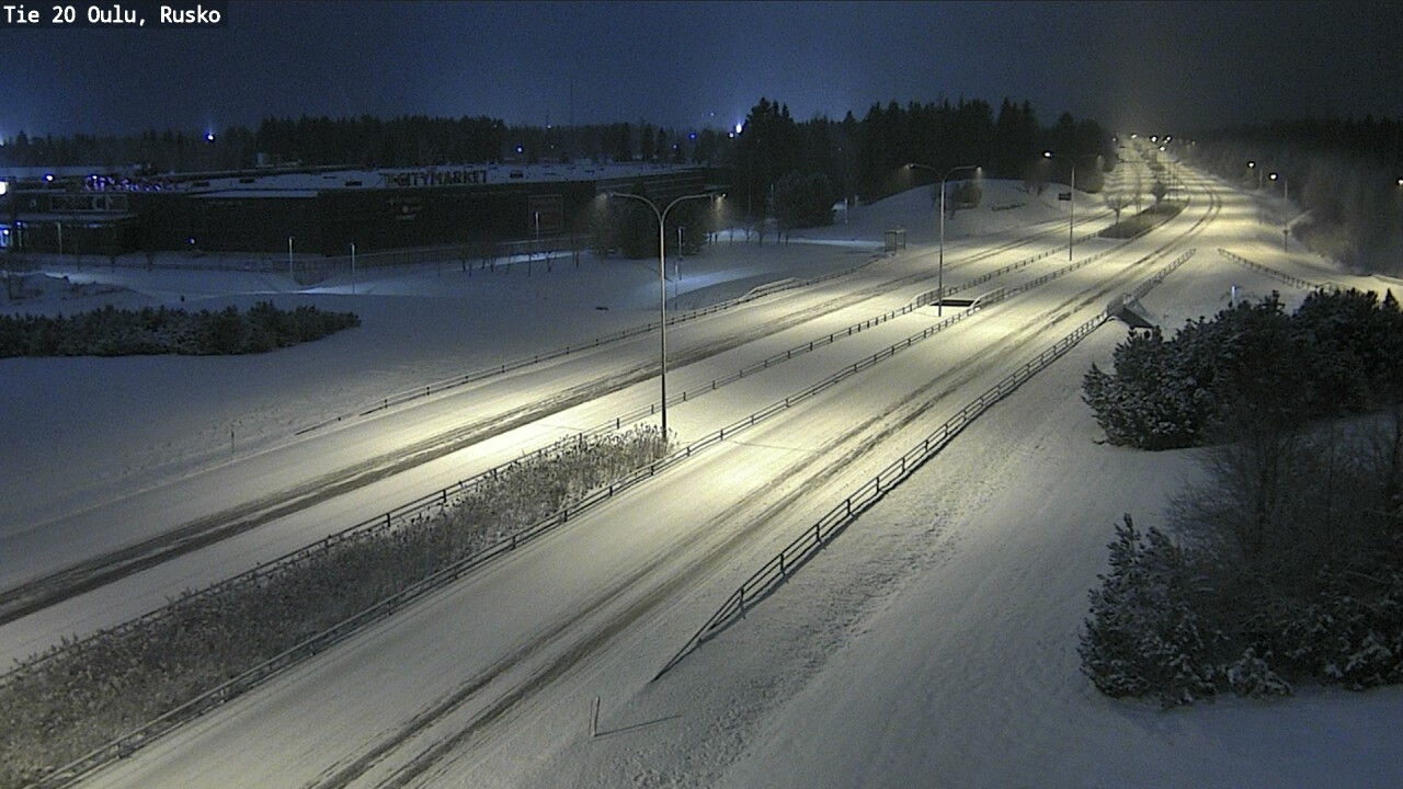 Kelikamerat Kuva Tie 20 Oulu, Rusko, Oulu, Pohjois-Pohjanmaa