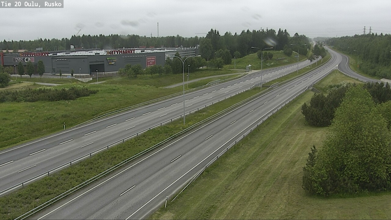 Kelikamerat Kuva Tie 20 Oulu, Rusko, Oulu, Pohjois-Pohjanmaa