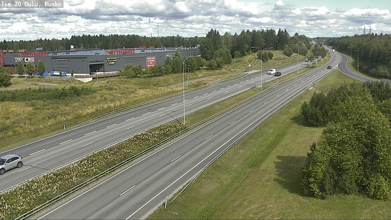 Kelikamerat Kuva Tie 20 Oulu, Rusko, Oulu, Pohjois-Pohjanmaa
