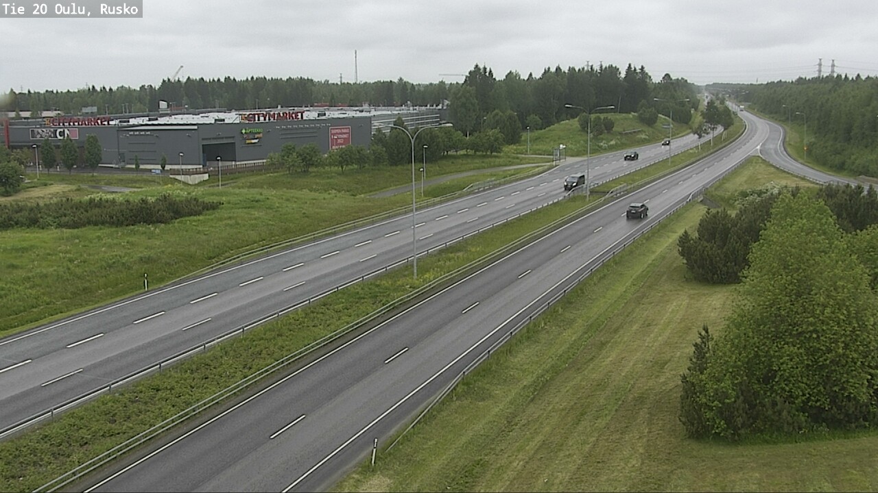 Kelikamerat Kuva Tie 20 Oulu, Rusko, Oulu, Pohjois-Pohjanmaa