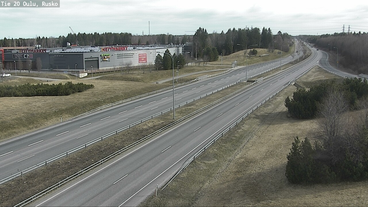 Kelikamerat Kuva Tie 20 Oulu, Rusko, Oulu, Pohjois-Pohjanmaa