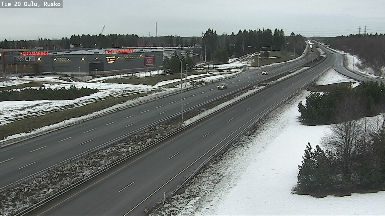 Kelikamerat Kuva Tie 20 Oulu, Rusko, Oulu, Pohjois-Pohjanmaa