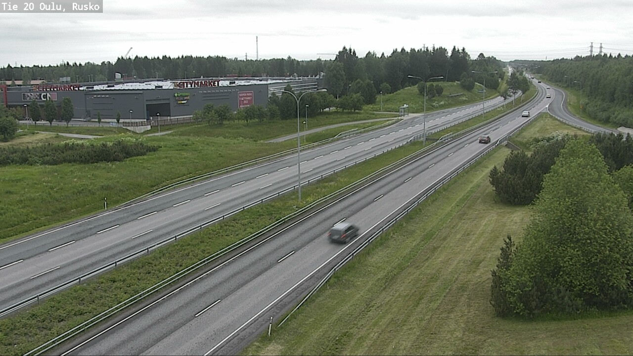 Kelikamerat Kuva Tie 20 Oulu, Rusko, Oulu, Pohjois-Pohjanmaa
