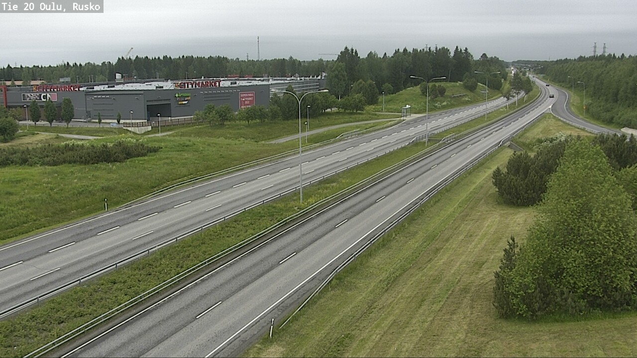 Kelikamerat Kuva Tie 20 Oulu, Rusko, Oulu, Pohjois-Pohjanmaa