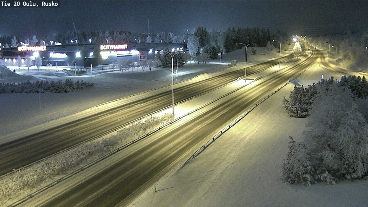 Kelikamerat Kuva Tie 20 Oulu, Rusko, Oulu, Pohjois-Pohjanmaa