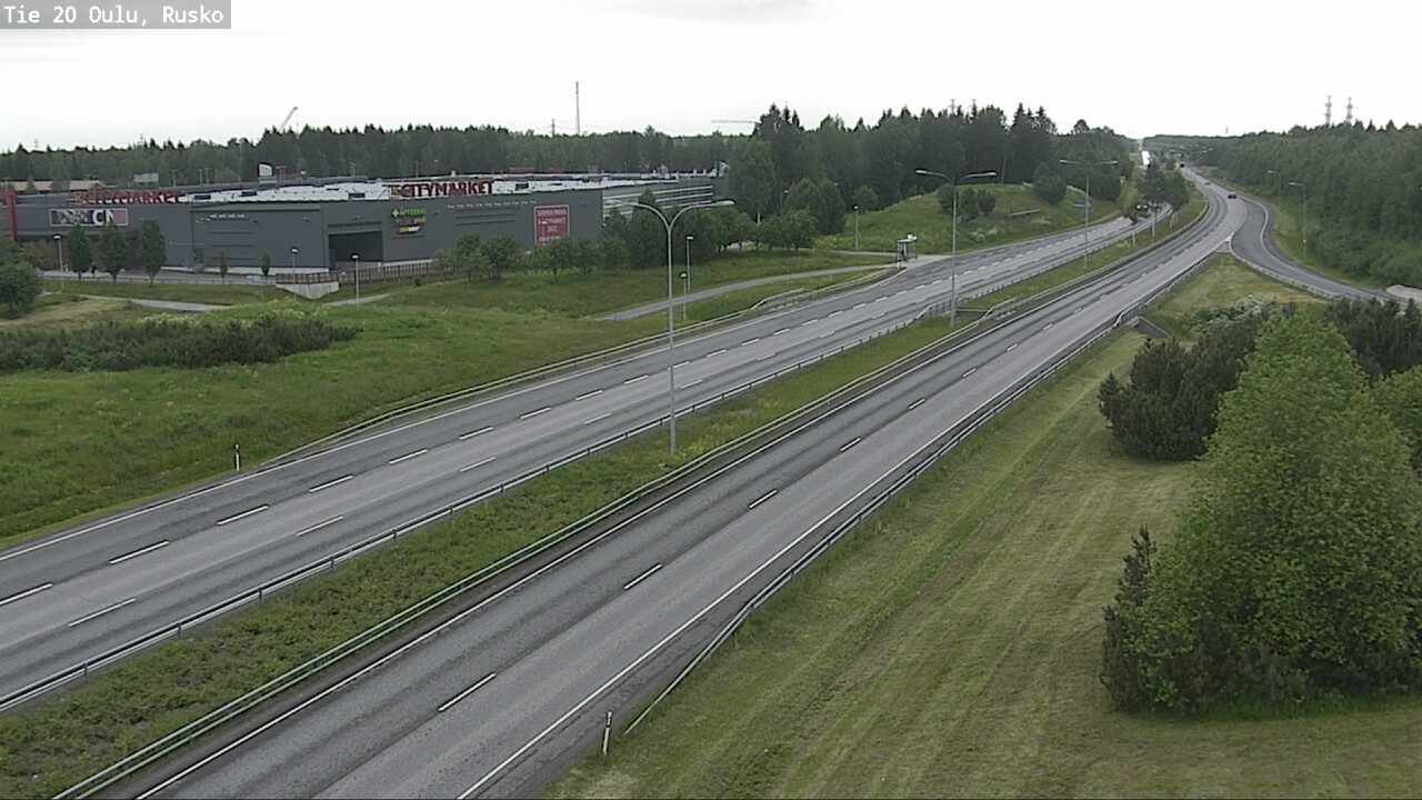 Kelikamerat Kuva Tie 20 Oulu, Rusko, Oulu, Pohjois-Pohjanmaa