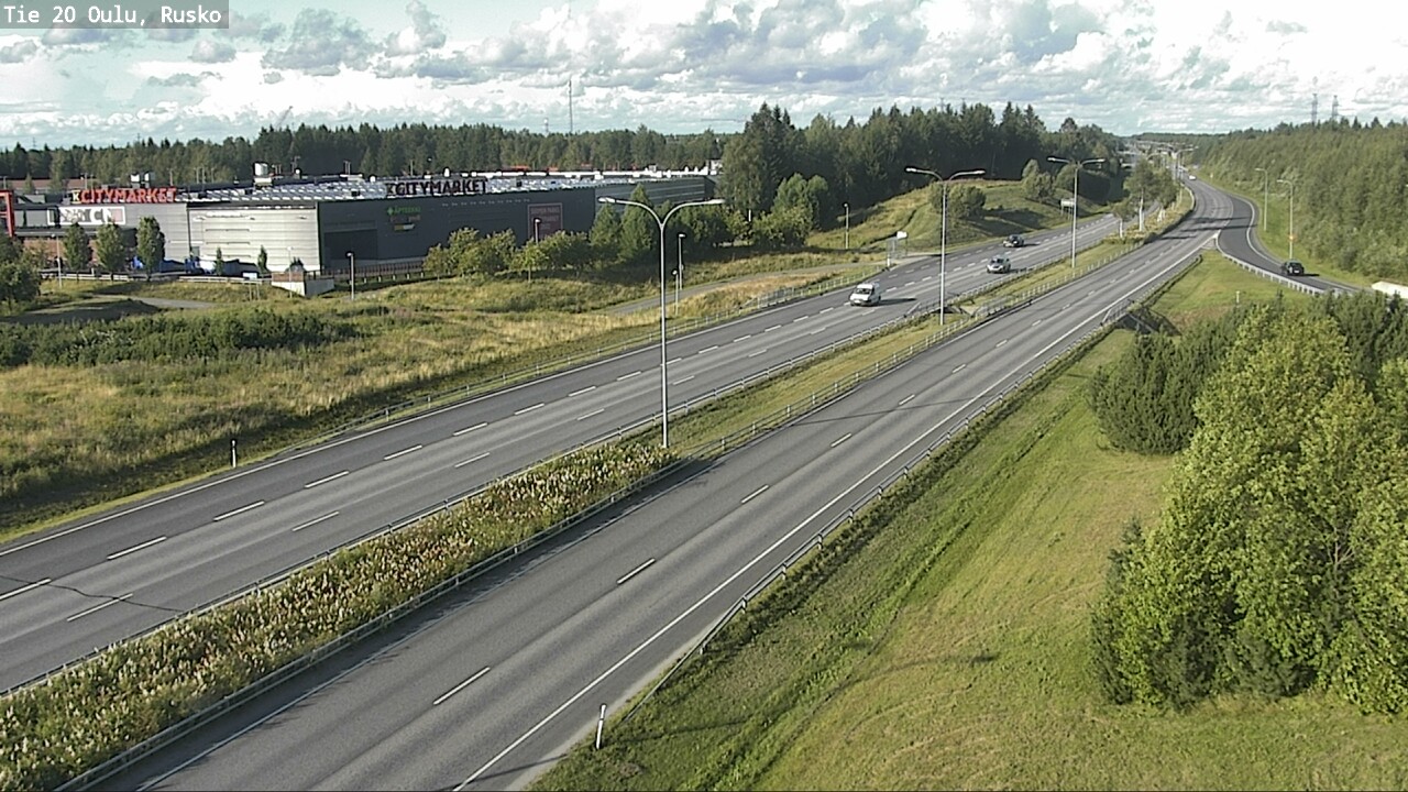 Kelikamerat Kuva Tie 20 Oulu, Rusko, Oulu, Pohjois-Pohjanmaa