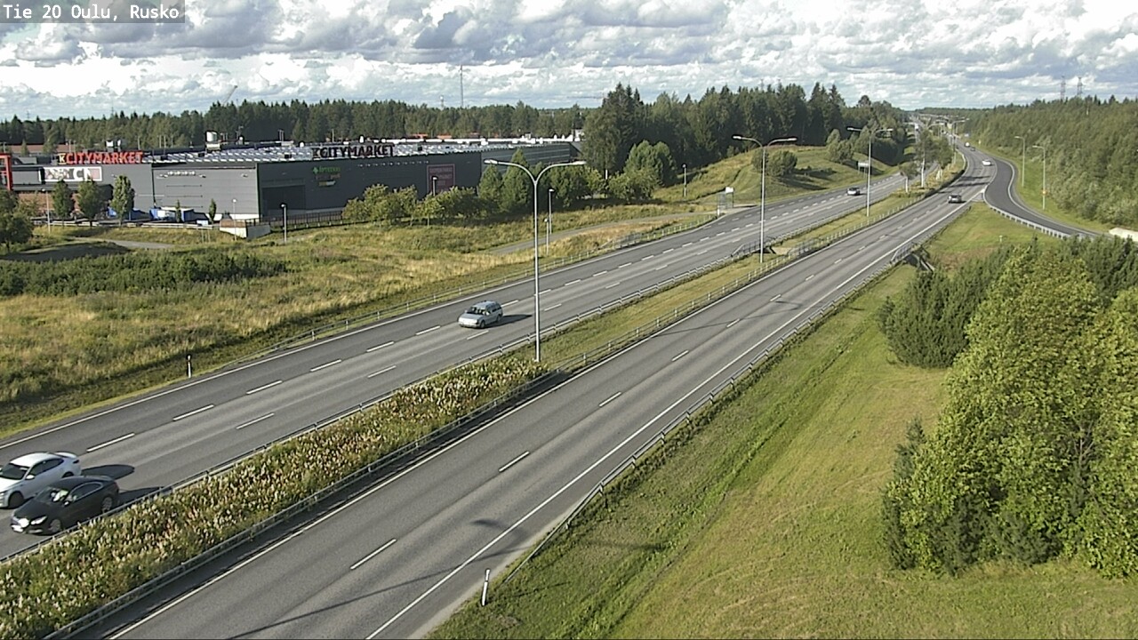 Kelikamerat Kuva Tie 20 Oulu, Rusko, Oulu, Pohjois-Pohjanmaa