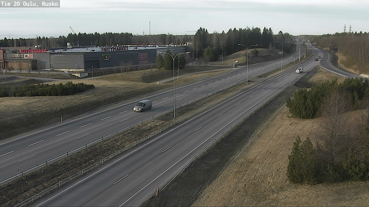 Kelikamerat Kuva Tie 20 Oulu, Rusko, Oulu, Pohjois-Pohjanmaa