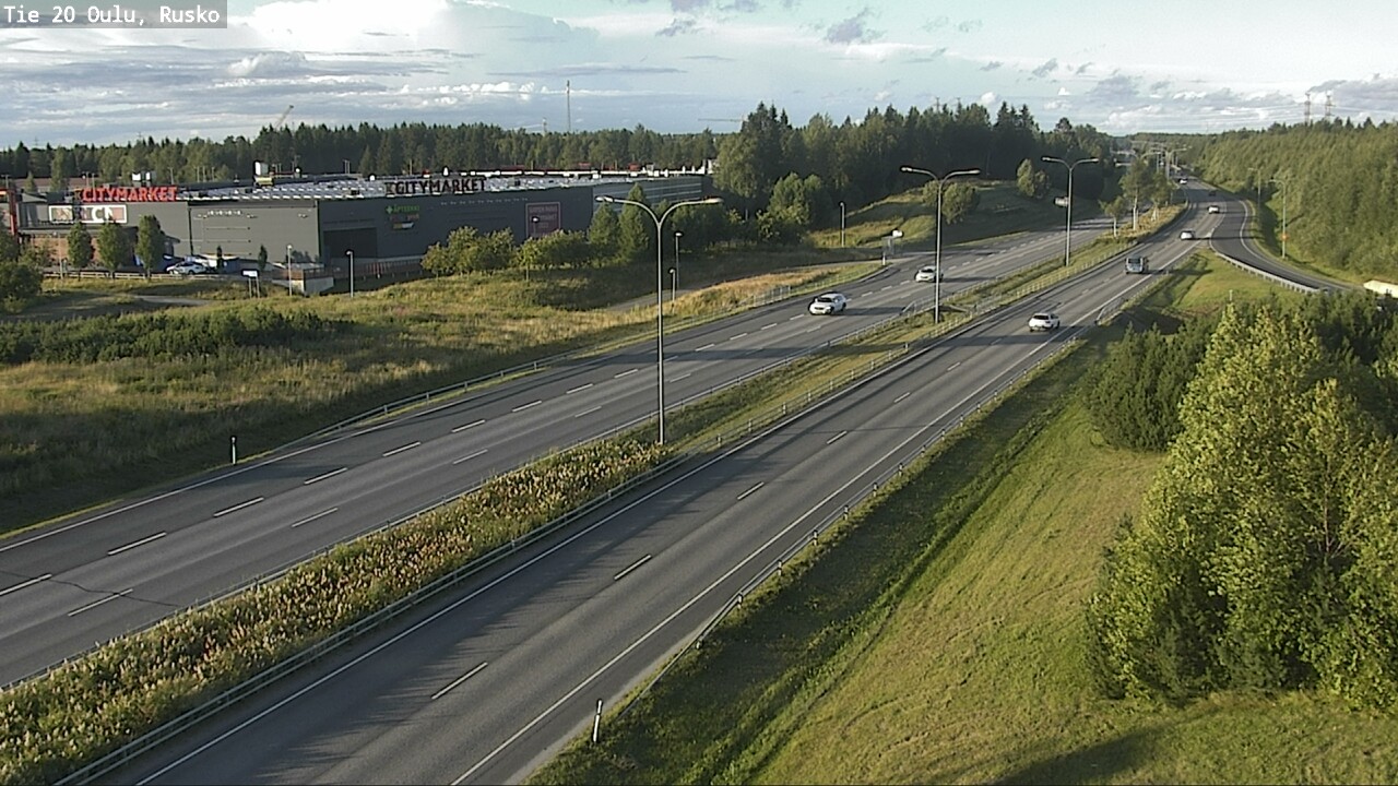 Kelikamerat Kuva Tie 20 Oulu, Rusko, Oulu, Pohjois-Pohjanmaa