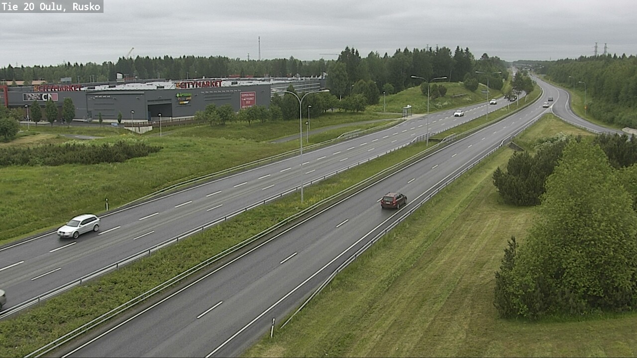 Kelikamerat Kuva Tie 20 Oulu, Rusko, Oulu, Pohjois-Pohjanmaa