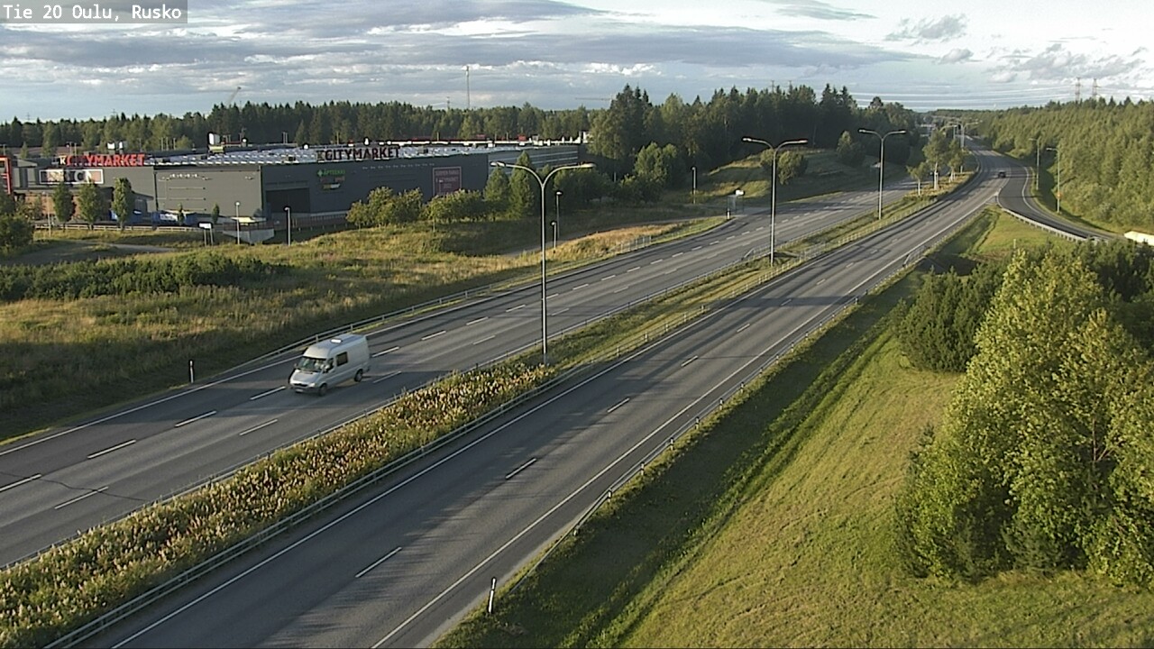Kelikamerat Kuva Tie 20 Oulu, Rusko, Oulu, Pohjois-Pohjanmaa