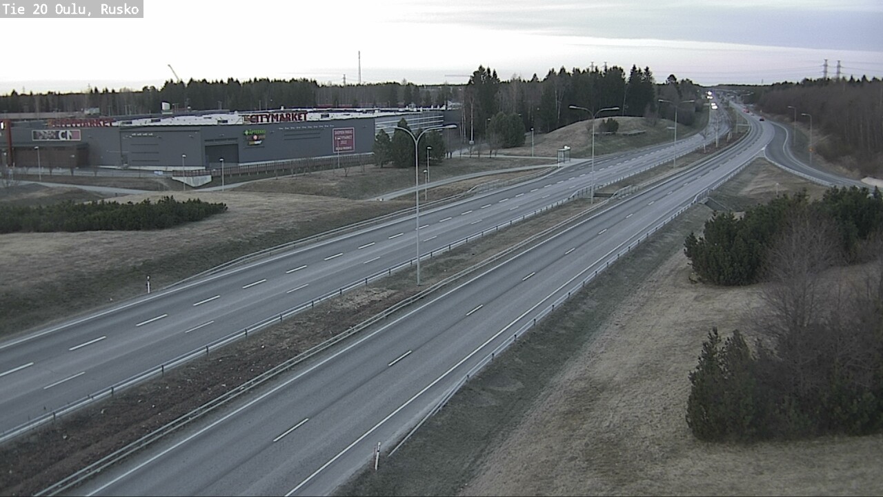 Kelikamerat Kuva Tie 20 Oulu, Rusko, Oulu, Pohjois-Pohjanmaa