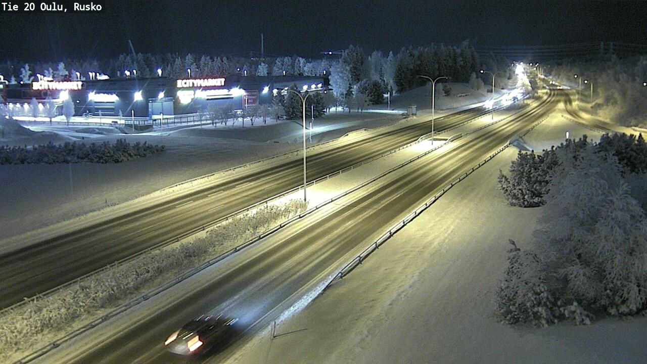 Kelikamerat Kuva Tie 20 Oulu, Rusko, Oulu, Pohjois-Pohjanmaa