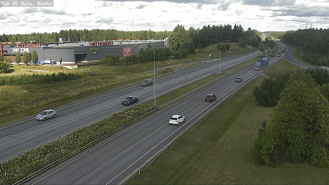 Kelikamerat Kuva Tie 20 Oulu, Rusko, Oulu, Pohjois-Pohjanmaa