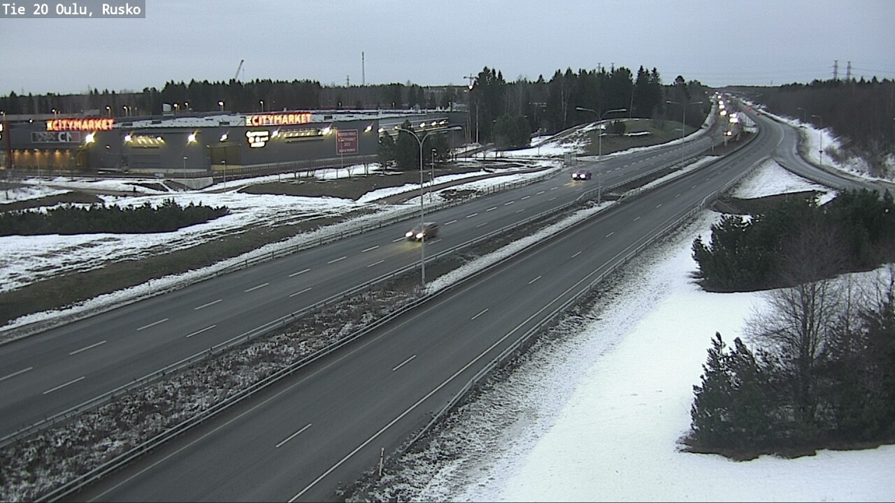 Kelikamerat Kuva Tie 20 Oulu, Rusko, Oulu, Pohjois-Pohjanmaa