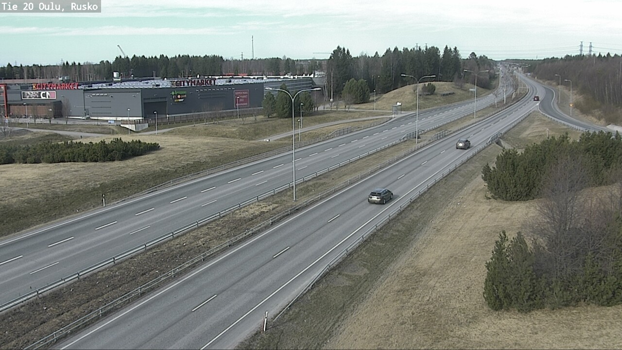 Kelikamerat Kuva Tie 20 Oulu, Rusko, Oulu, Pohjois-Pohjanmaa