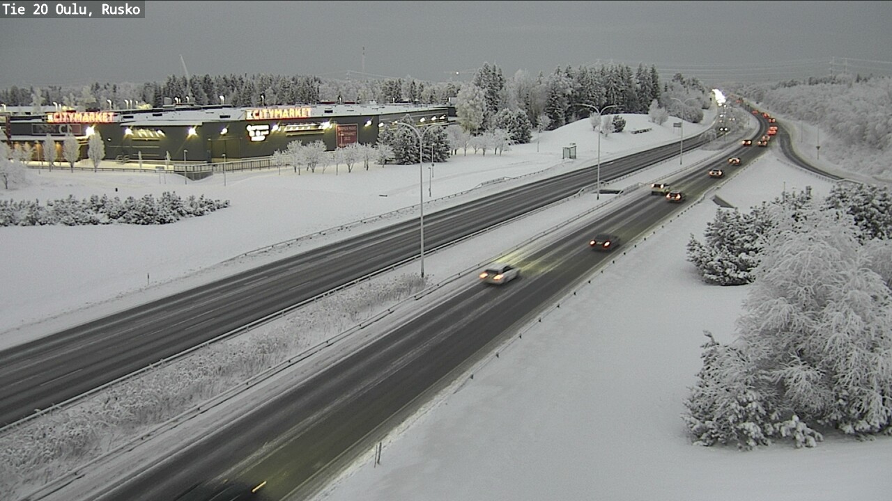 Kelikamerat Kuva Tie 20 Oulu, Rusko, Oulu, Pohjois-Pohjanmaa