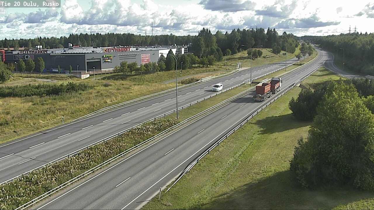 Weather Camera Image Road 20 Oulu, Rusko, Oulu, Pohjois-Pohjanmaa