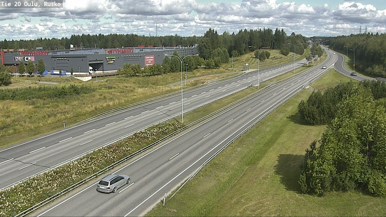 Kelikamerat Kuva Tie 20 Oulu, Rusko, Oulu, Pohjois-Pohjanmaa