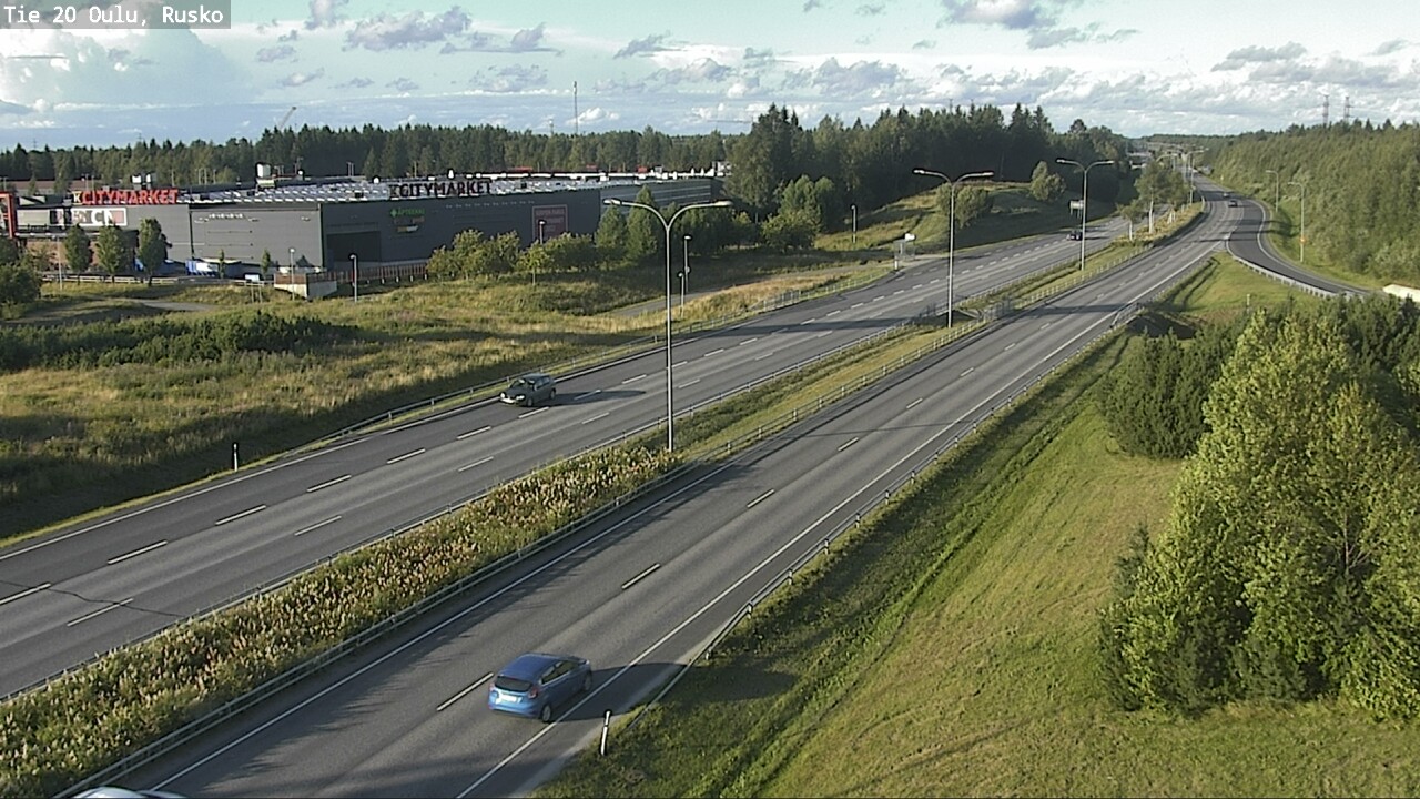 Kelikamerat Kuva Tie 20 Oulu, Rusko, Oulu, Pohjois-Pohjanmaa
