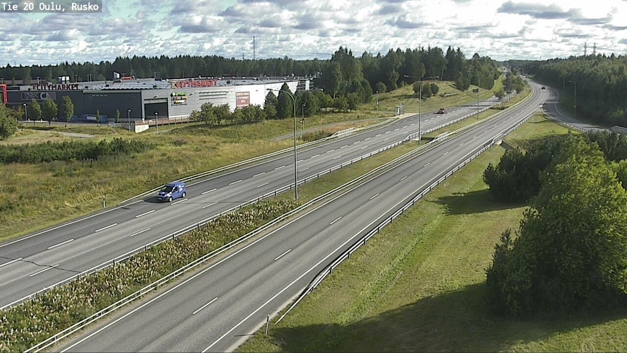 Kelikamerat Kuva Tie 20 Oulu, Rusko, Oulu, Pohjois-Pohjanmaa