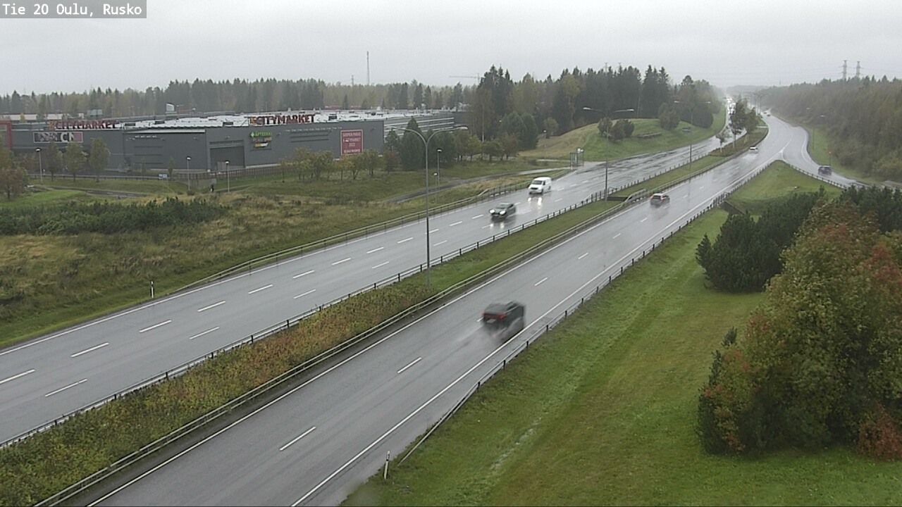Weather Camera Image Road 20 Oulu, Rusko, Oulu, Pohjois-Pohjanmaa