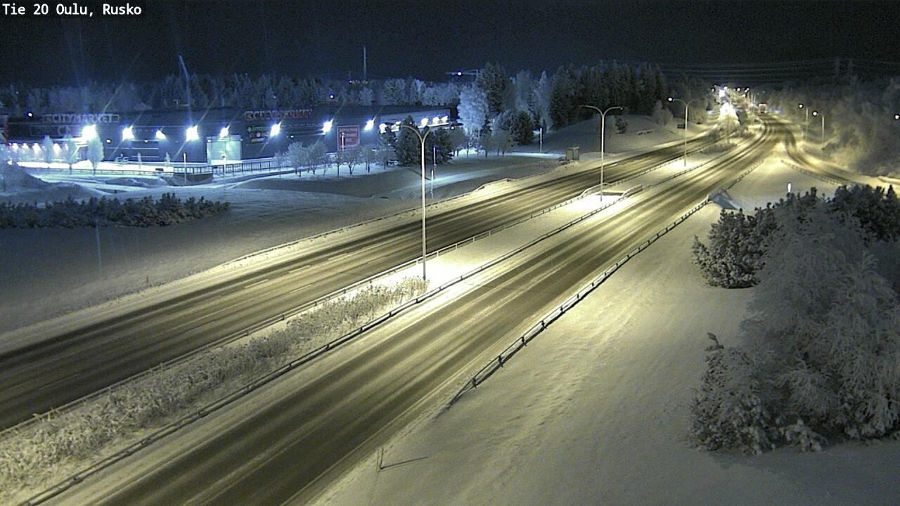 Kelikamerat Kuva Tie 20 Oulu, Rusko, Oulu, Pohjois-Pohjanmaa