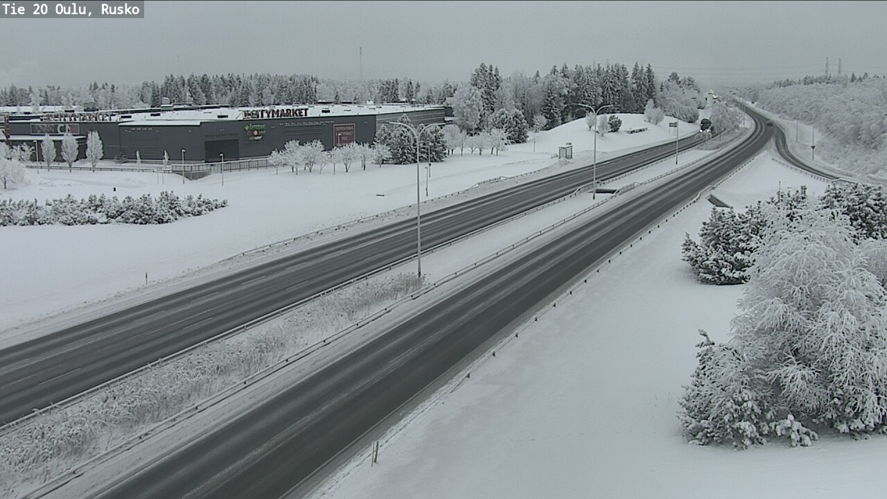 Kelikamerat Kuva Tie 20 Oulu, Rusko, Oulu, Pohjois-Pohjanmaa