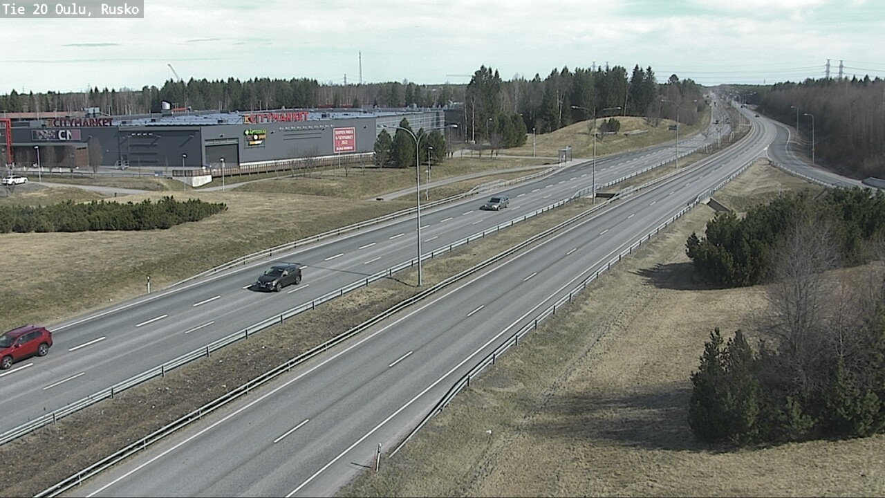 Kelikamerat Kuva Tie 20 Oulu, Rusko, Oulu, Pohjois-Pohjanmaa