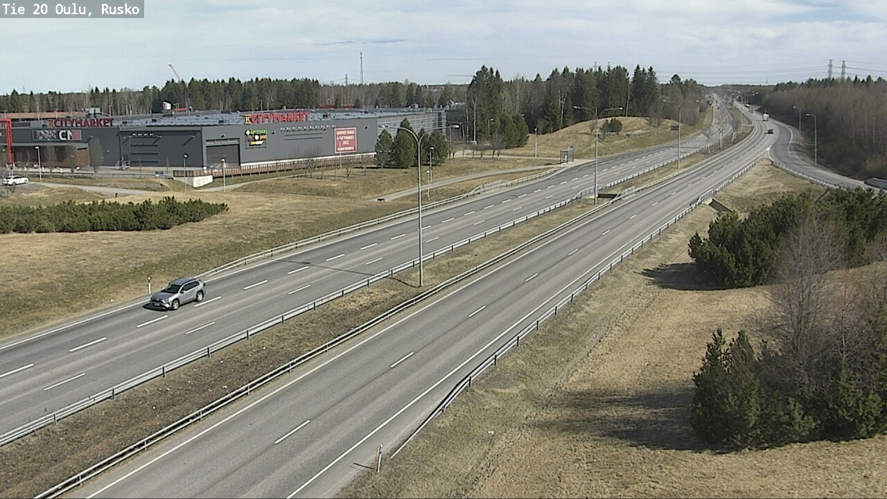 Kelikamerat Kuva Tie 20 Oulu, Rusko, Oulu, Pohjois-Pohjanmaa