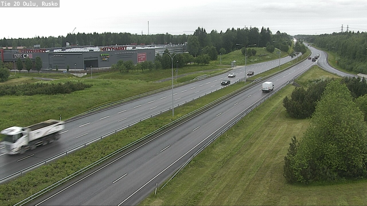 Kelikamerat Kuva Tie 20 Oulu, Rusko, Oulu, Pohjois-Pohjanmaa