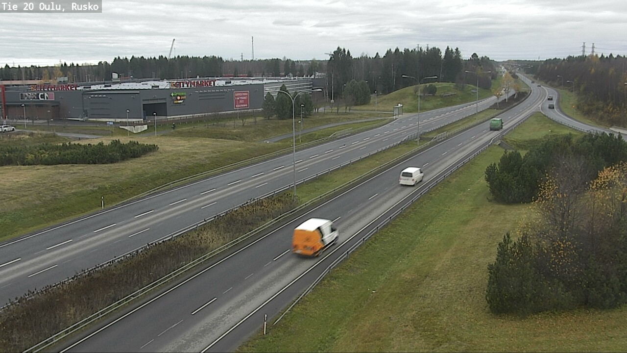 Kelikamerat Kuva Tie 20 Oulu, Rusko, Oulu, Pohjois-Pohjanmaa