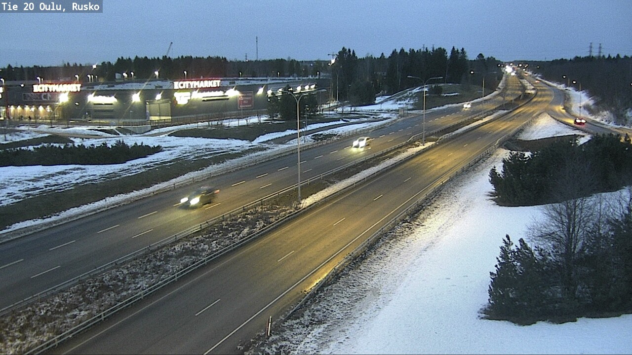 Kelikamerat Kuva Tie 20 Oulu, Rusko, Oulu, Pohjois-Pohjanmaa