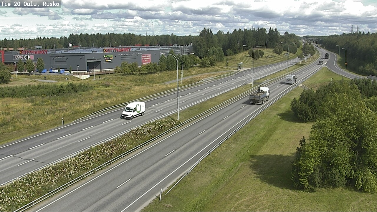 Kelikamerat Kuva Tie 20 Oulu, Rusko, Oulu, Pohjois-Pohjanmaa