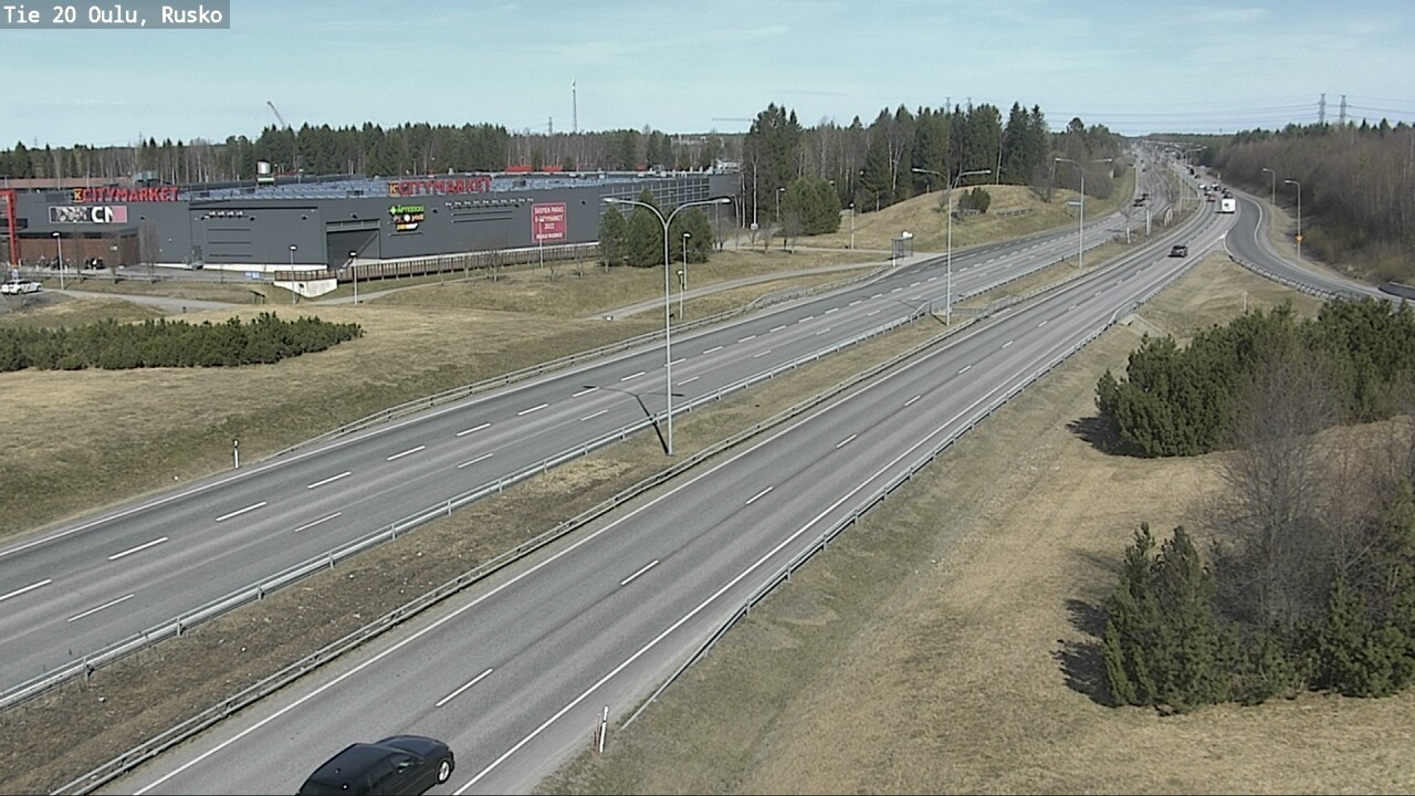 Kelikamerat Kuva Tie 20 Oulu, Rusko, Oulu, Pohjois-Pohjanmaa