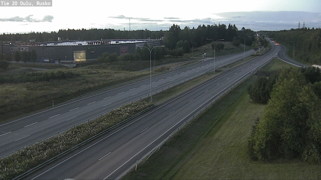 Kelikamerat Kuva Tie 20 Oulu, Rusko, Oulu, Pohjois-Pohjanmaa