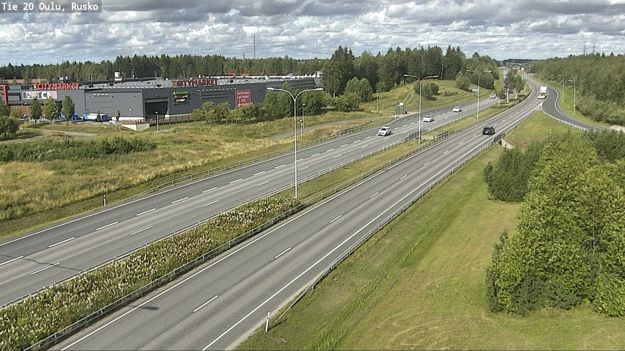 Kelikamerat Kuva Tie 20 Oulu, Rusko, Oulu, Pohjois-Pohjanmaa