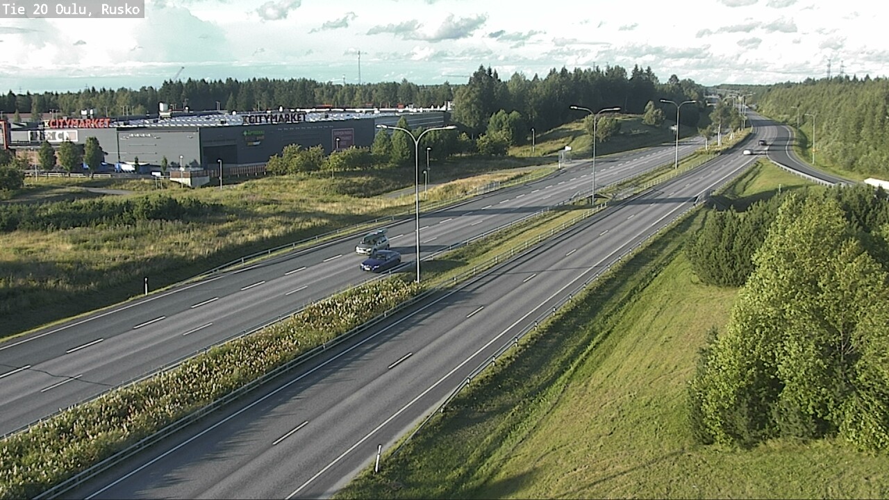Kelikamerat Kuva Tie 20 Oulu, Rusko, Oulu, Pohjois-Pohjanmaa