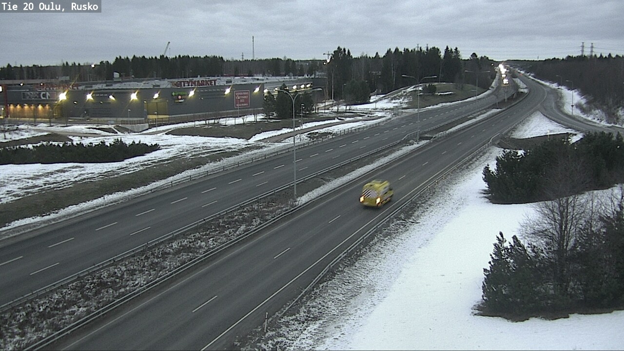 Kelikamerat Kuva Tie 20 Oulu, Rusko, Oulu, Pohjois-Pohjanmaa