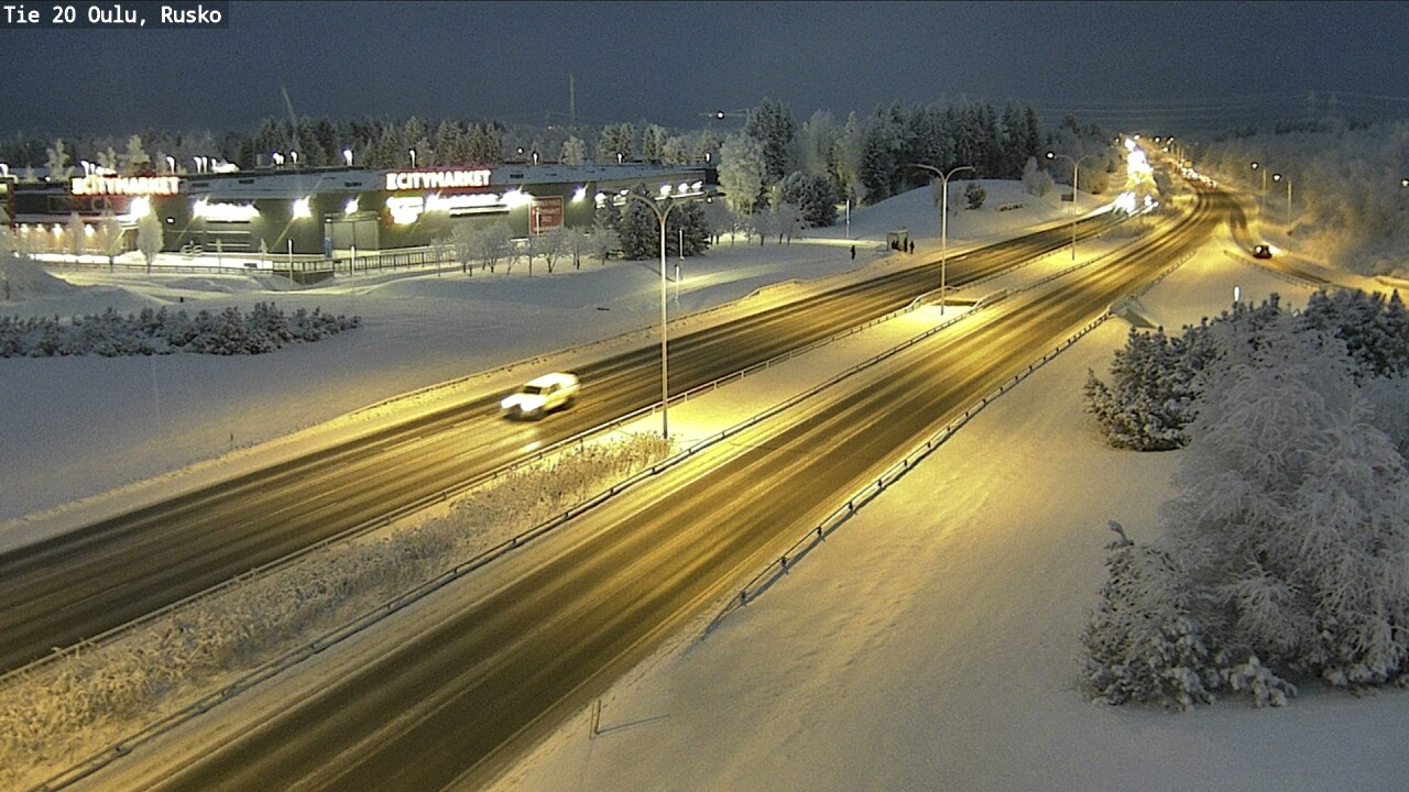 Kelikamerat Kuva Tie 20 Oulu, Rusko, Oulu, Pohjois-Pohjanmaa