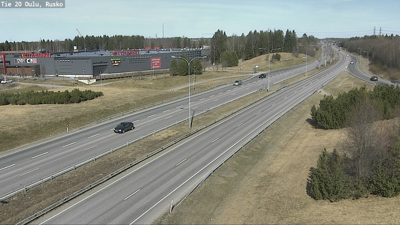 Kelikamerat Kuva Tie 20 Oulu, Rusko, Oulu, Pohjois-Pohjanmaa